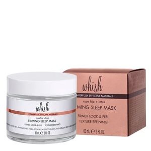 Whish Rose Hip + Lotus Firming Sleep Mask NIB 2oz